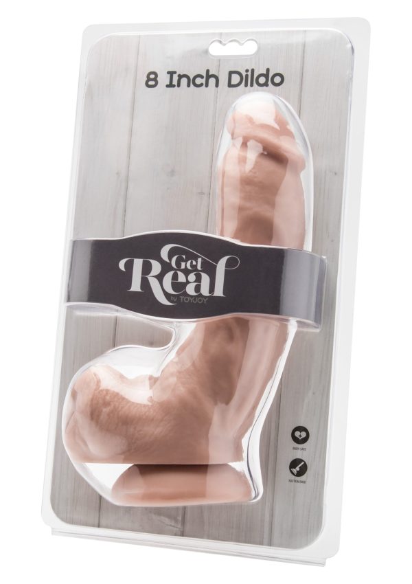 Dildo Skin 8 inch Con testicoli