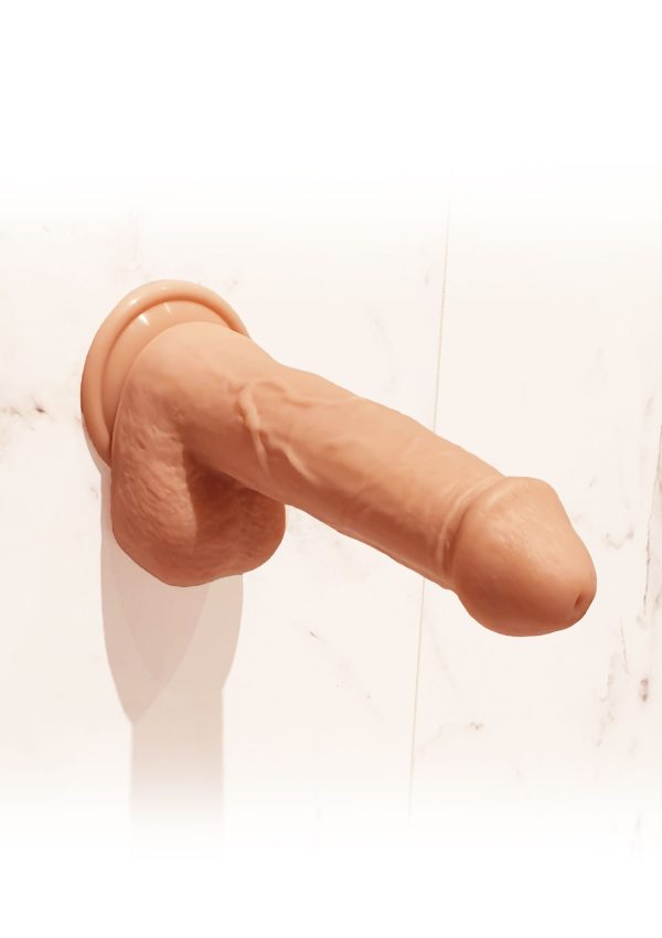 Dildo Vibrante Con Sfere Rotanti