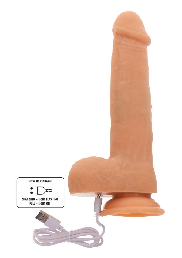 Dildo Vibrante Con Sfere Rotanti