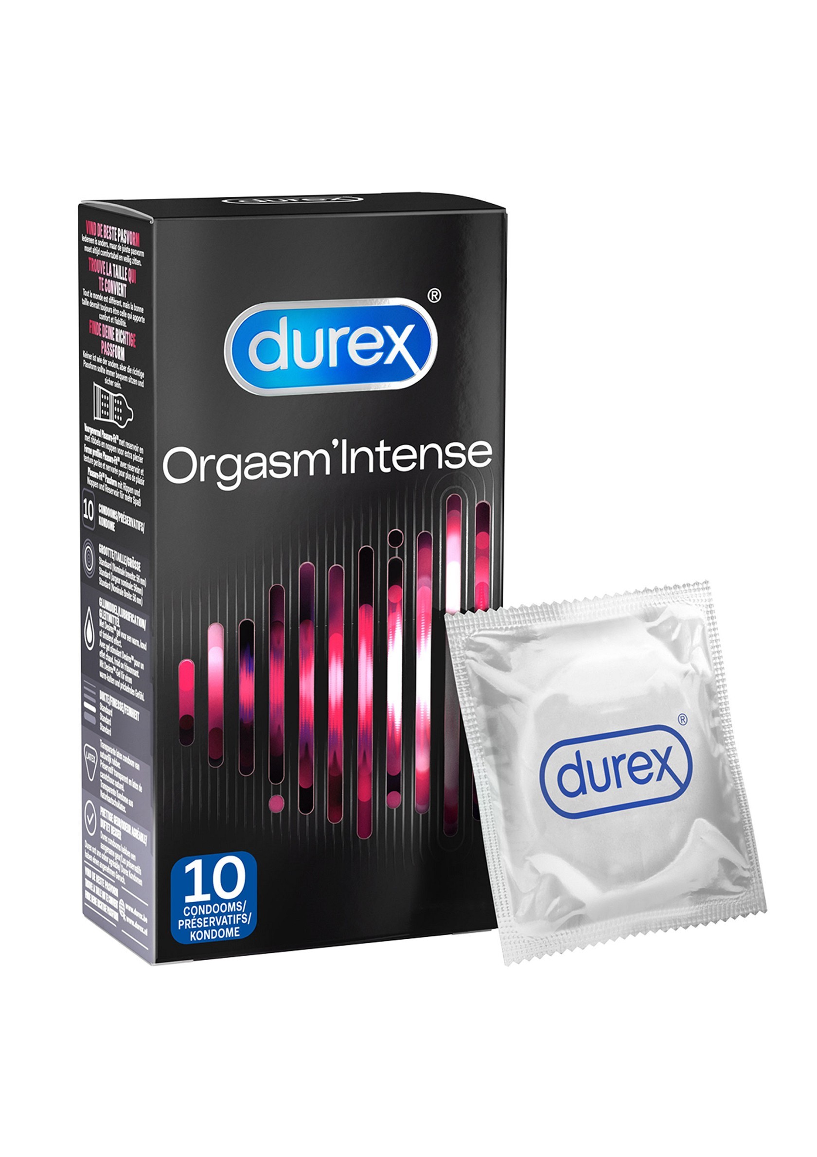 Durex Intense Orgasmic Profilattici Stimolanti 10pz