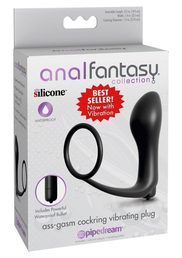 Cockring Vibrating Plug Anal