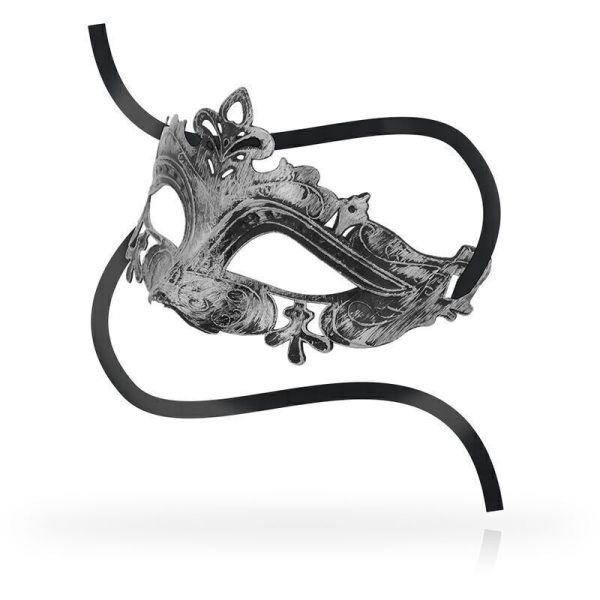 Maschera OHMAMA Stile Veneziana - Argento