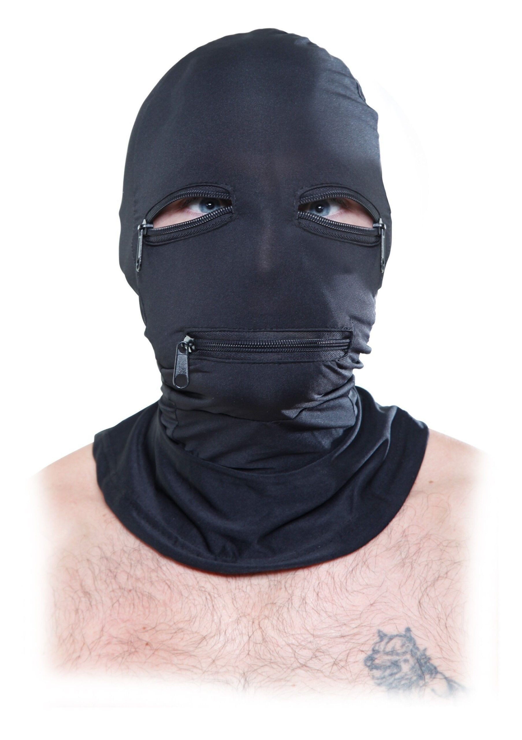 Zipper Maschera Hood