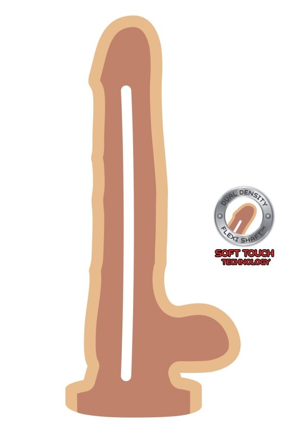 Dildo 7inch a doppia densità ultra soft