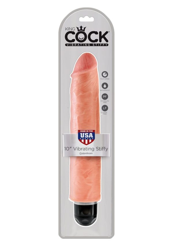 King Cock 10 pollici Vibrating Stiffy