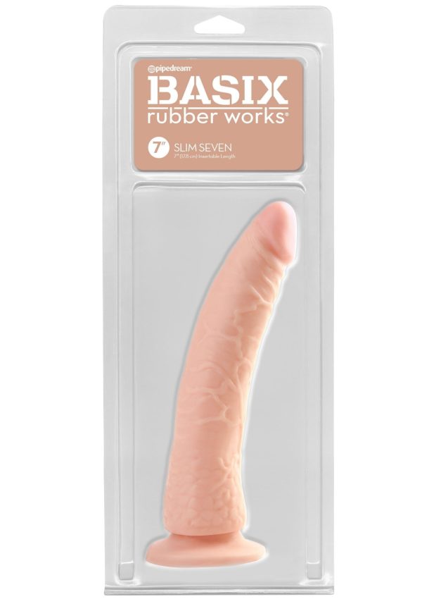 Dildo Slim Basix con ventosa