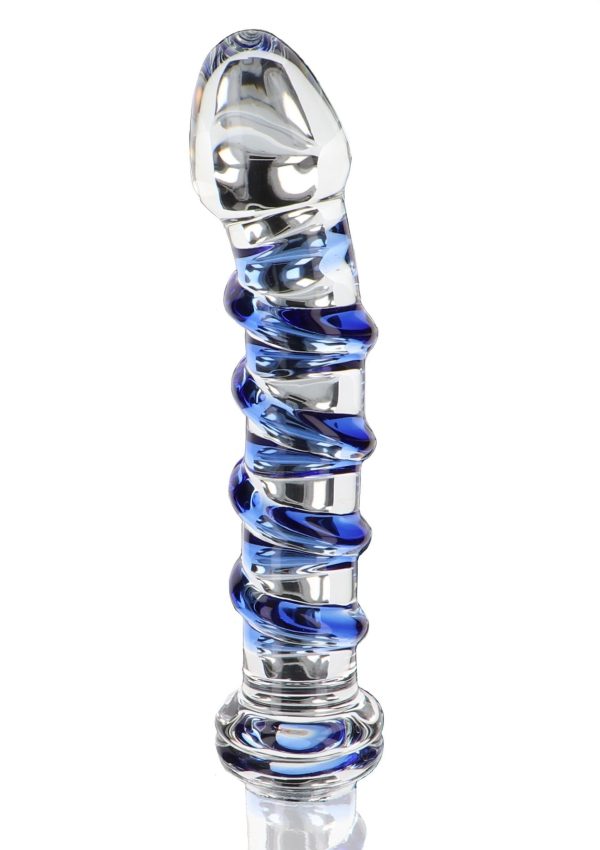 Dildo Realistico in Vetro G-Spot Gemstone