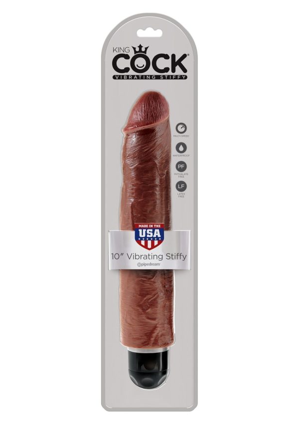 King Cock Vibrating Stiffy 10 inch