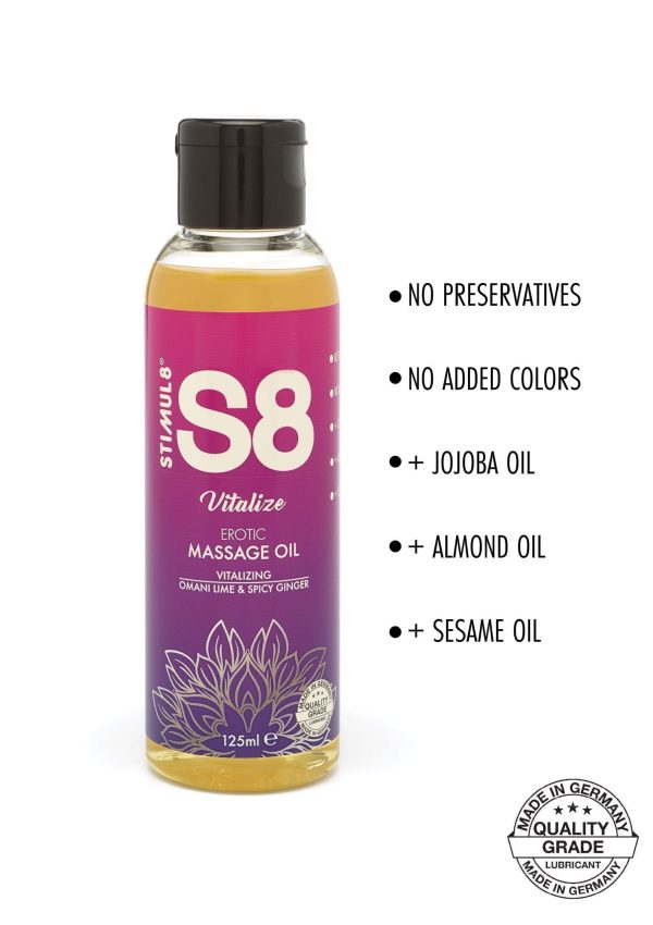 Olio Ginger massaggio S8 125ml