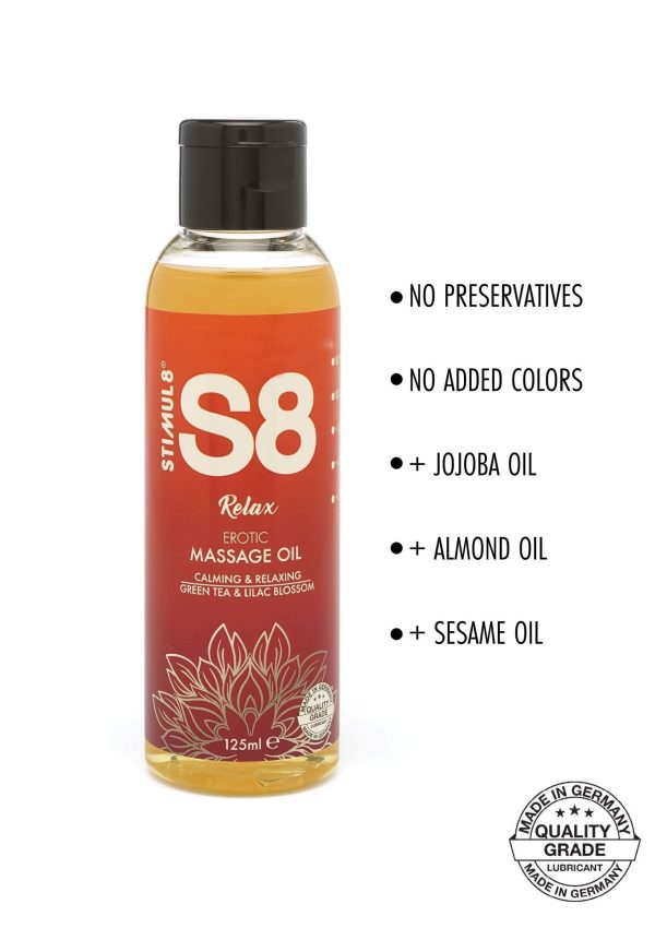 Olio GreenTea massaggio S8 125ml